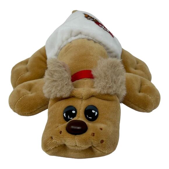 Pound Puppies Hasbro Newborn Light Brown Plush Diaper Travel Carry Along Toy - Picture 13 of 13